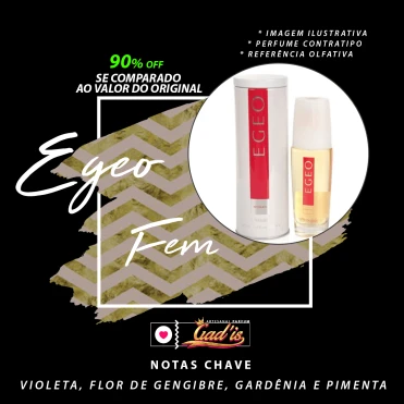 Perfume Similar Gad'is 276 Inspirado em Egeo Feminino Contratipo